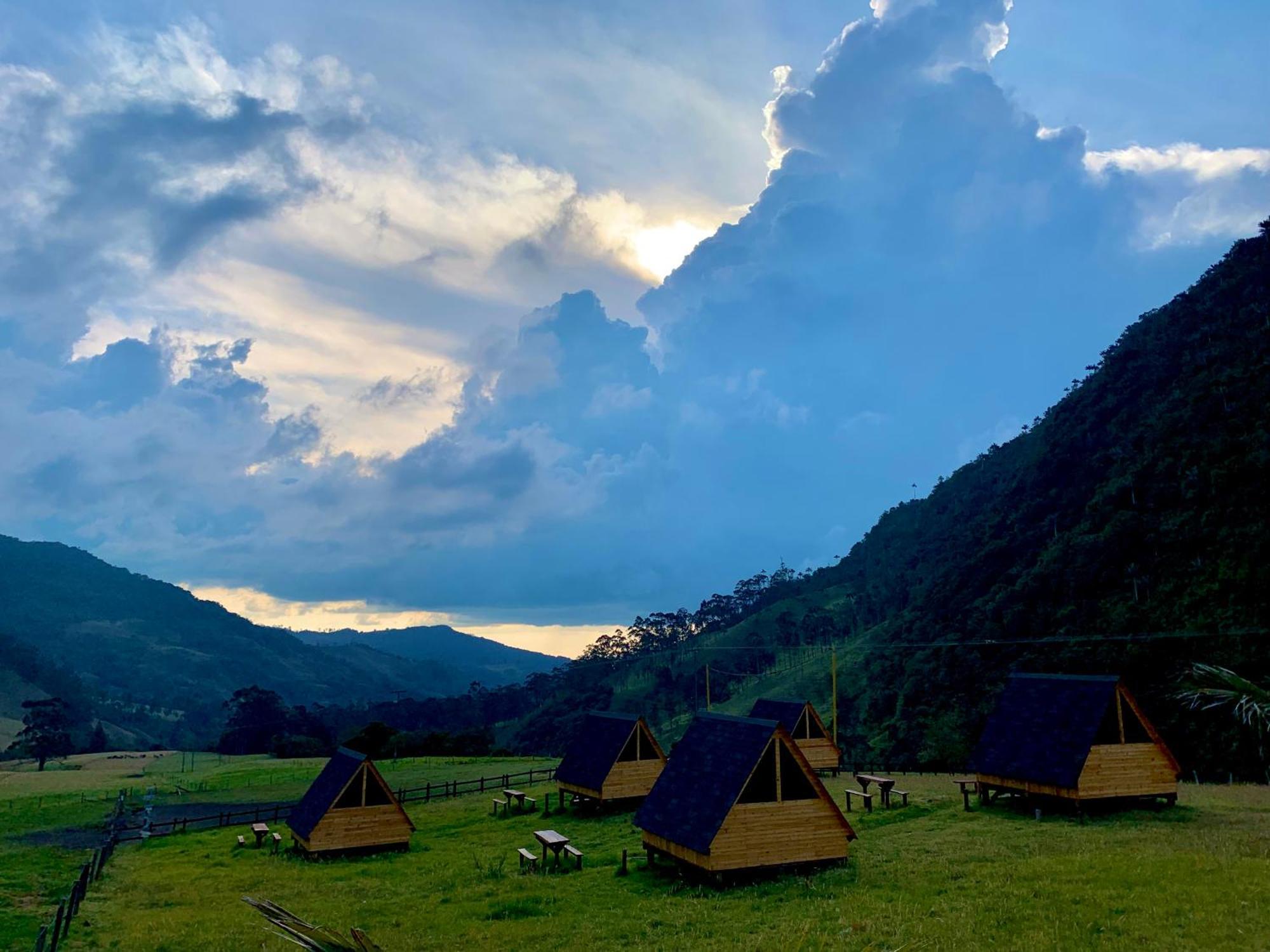 Refugio Nidos Del Condor Cocora Саленто Экстерьер фото